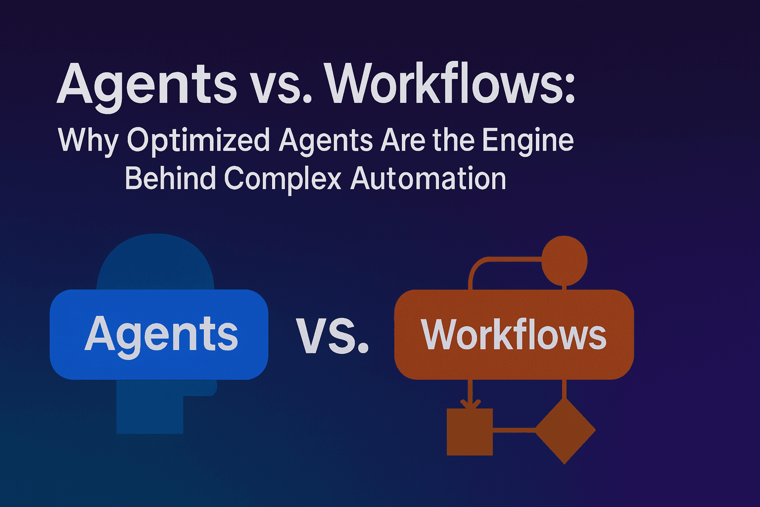 Agents vs. Workflows: Why Optimized Agents Are the Engine Behind Complex Automation
